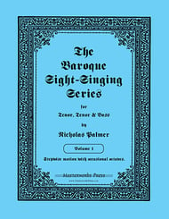 The Baroque Sight-Singing Series Digital File Reproducible PDF cover Thumbnail